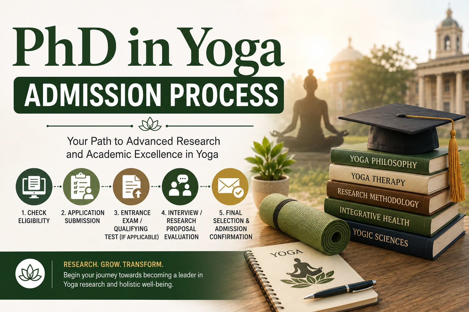 PhD in Yoga Admissions Guide