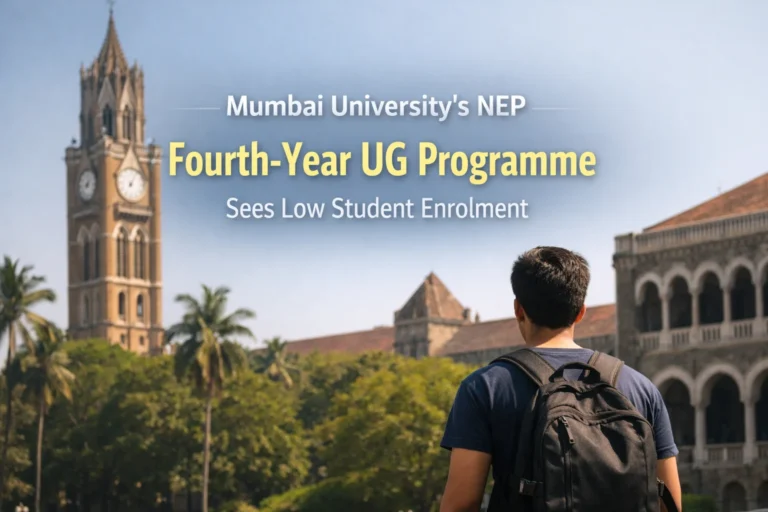 Mumbai University’s NEP Fourth-Year UG Programme Sees Low Student Enrolment - FindMyCollege