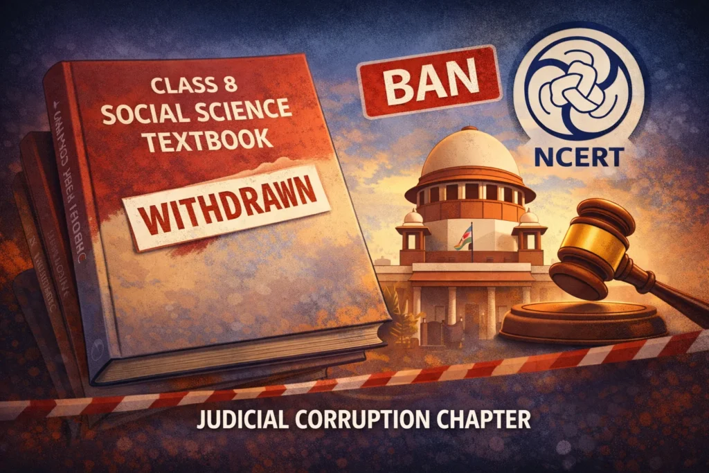 NCERT Withdraws Class 8 Textbook After Row Over Judicial Corruption Chapter