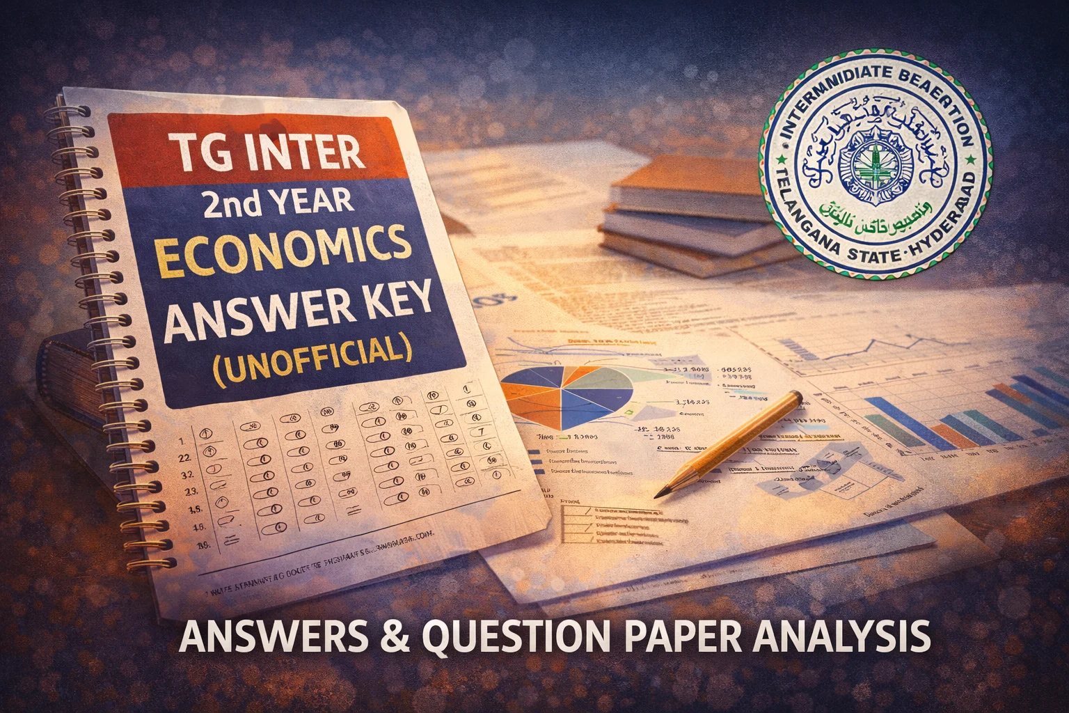 TG Inter 2nd Year Economics Unofficial Answer Key 2026 Released