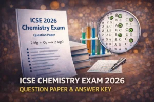 ICSE Chemistry Exam 2026 Ends