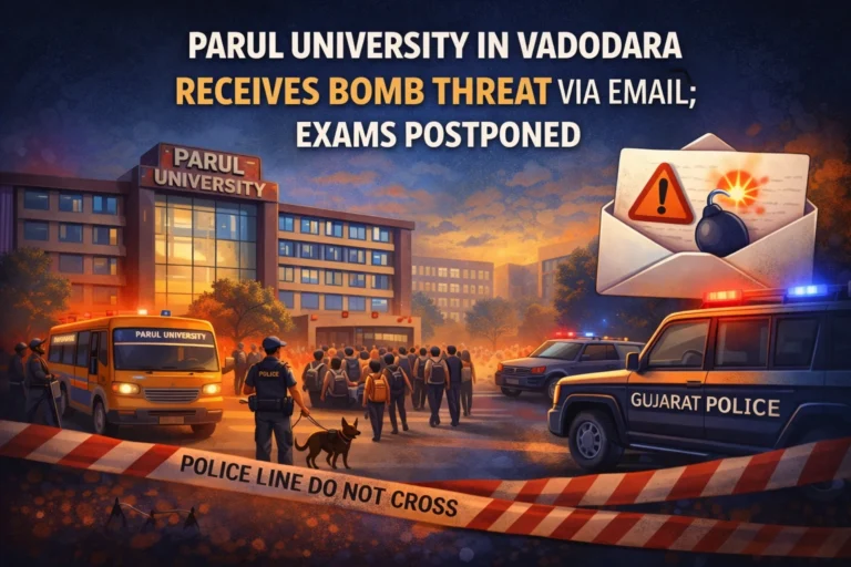 Parul University in Vadodara Receives Bomb Threat Via Email