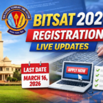 BITSAT 2026 Registration Last Date (Today) Live: Application Link at Admissions.bits-Pilani.ac.in