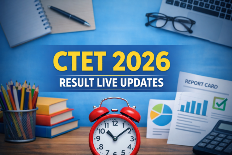 CTET 2026 Result Live Updates