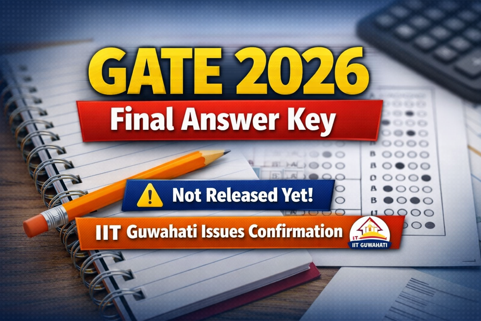 GATE 2026 Final Answer Key