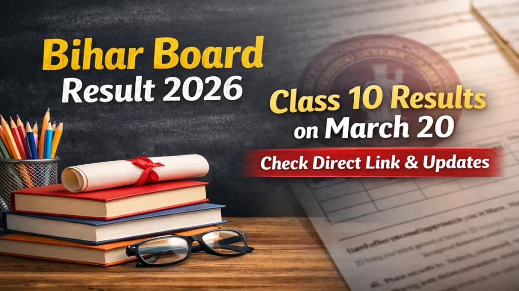 Bihar Board Result 2026 on March 20