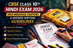 CBSE Class 10 Hindi Exam 2026: High-Weightage Chapters, Answer-Writing Guidelines & Key Preparation Tips
