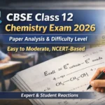 CBSE Class 12 Chemistry Exam Analysis 2026: Paper Rated Easy to Moderate, NCERT-Based Questions Dominate
