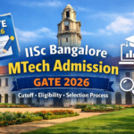 IISc Bangalore MTech Admission (GATE 2026)