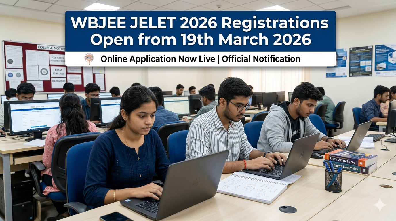 WBJEE JELET 2026 Exam Schedule Announced: Check Dates, Application Process, Eligibility and More - FindMyCollege