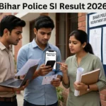BPSSC Bihar Police SI Result 2026
