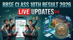 RBSE Class 10th Result 2026 Live Updates