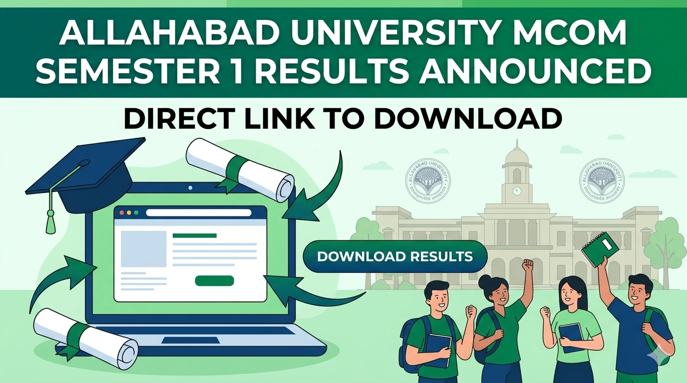 Allahabad University MCom Semester 1 Results Announced at Coe.allduniv.ac.in; Direct Link to Download - FindMyCollege