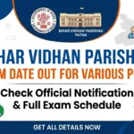 Bihar Vidhan Parishad Exam Date Out for Various Posts; Check Official Notification, Full Exam Schedule Here