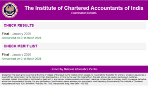 CA Final Exam Result