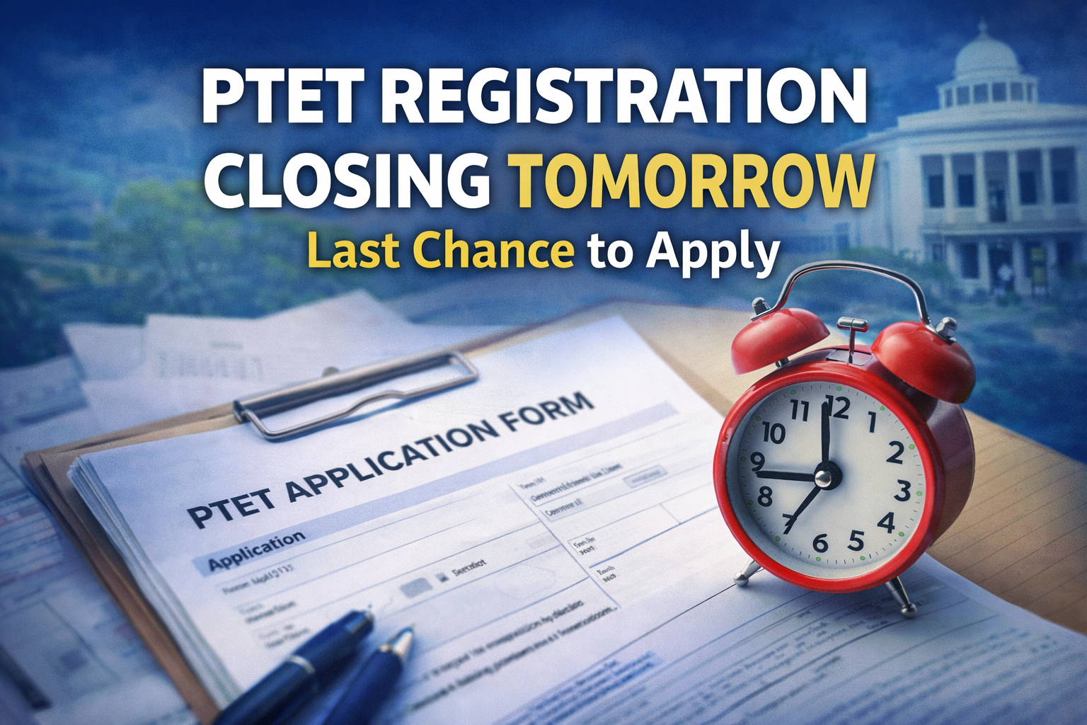 PTET Registration Live Updates