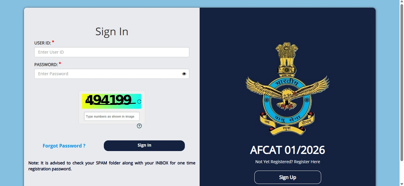 AFCAT result out direct link
