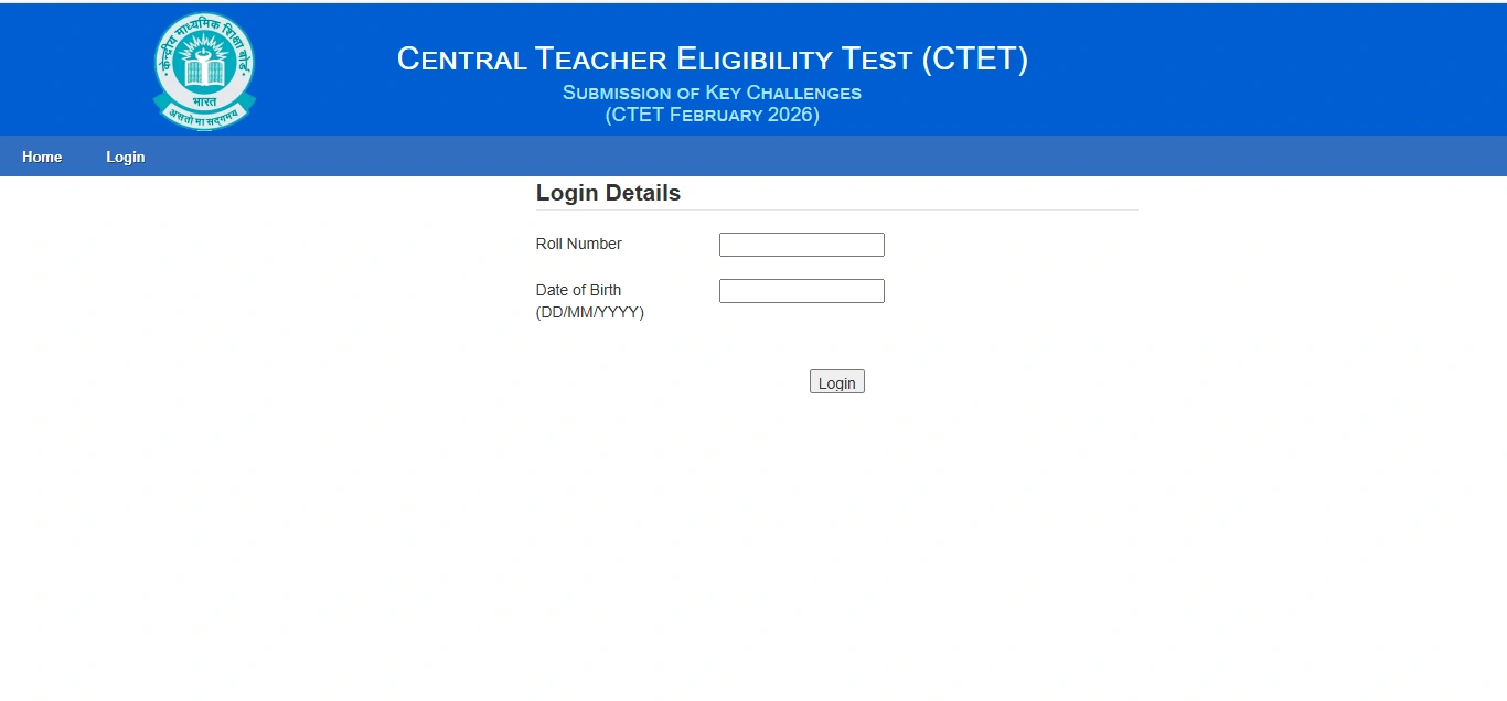 CTET answer key steps to download