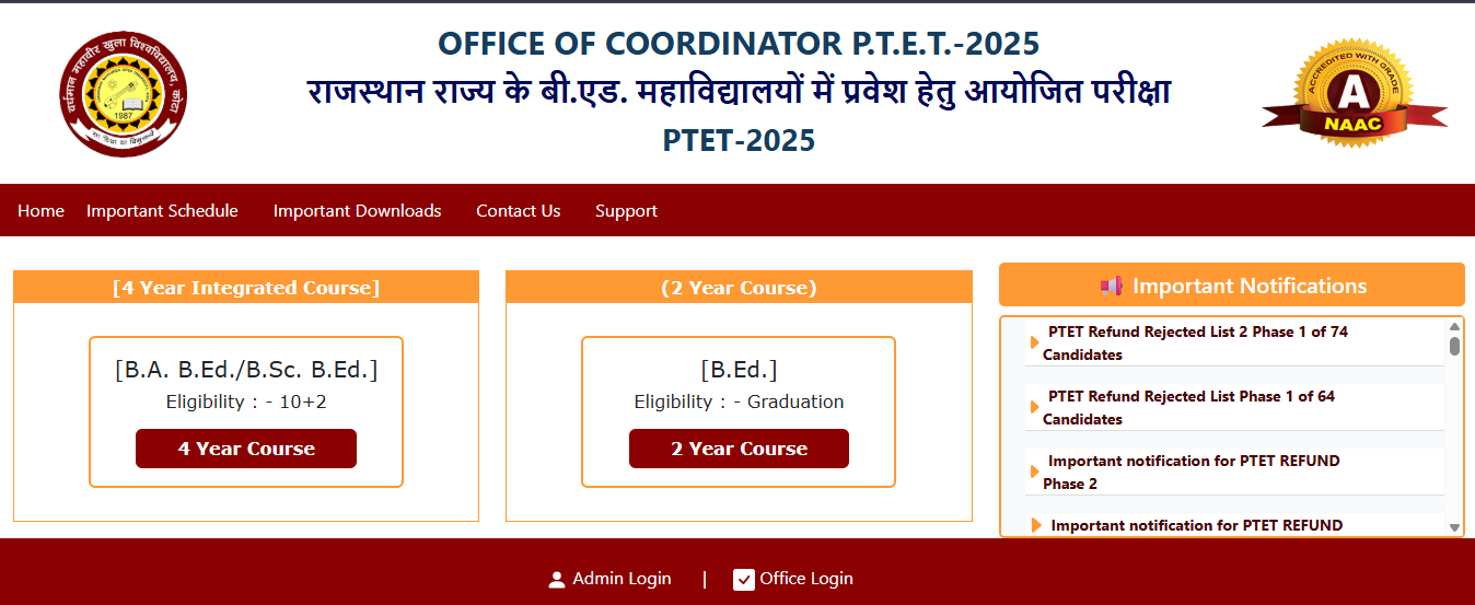 Steps to Apply for PTET 2026 Online