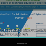 AP POLYCET registration window 2026 opens: Check direct link to apply here