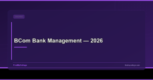 BCom Bank Management — 2026