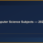B E Computer Science Subjects — 2026