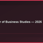 Bachelor of Business Studies — 2026
