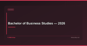 Bachelor of Business Studies — 2026