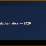 B.Ed in Mathematics — 2026