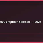 BSC Hons Computer Science — 2026