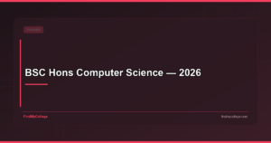 BSC Hons Computer Science — 2026