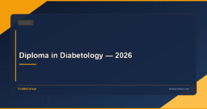 Diploma in Diabetology — 2026