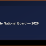 Diplomate National Board — 2026