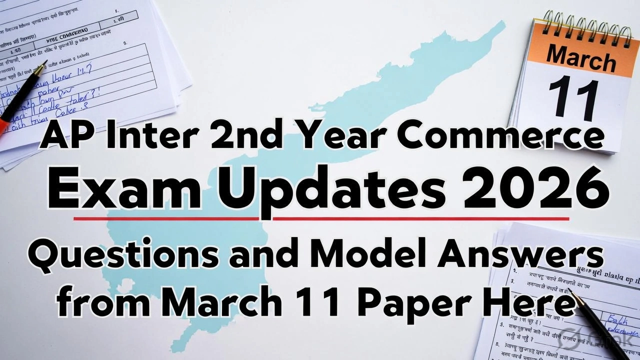 AP Inter 2nd Year Commerce Exam Updates 2026
