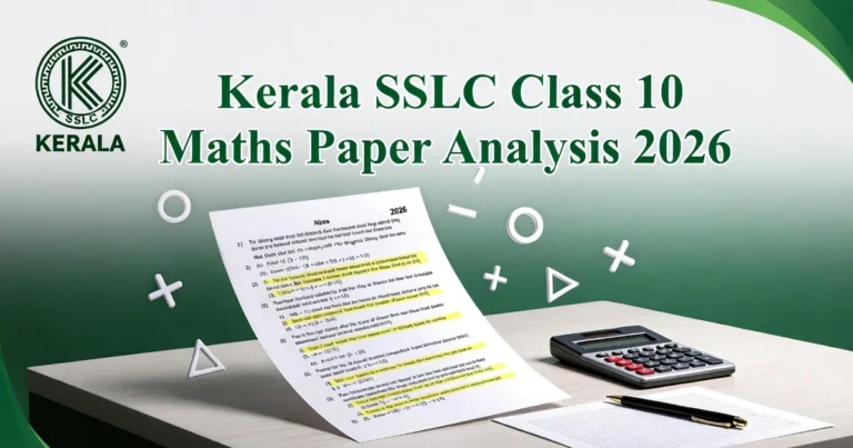Kerala SSLC Class 10 Maths Paper Analysis 2026
