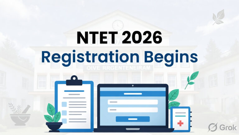NTET 2026 Registration