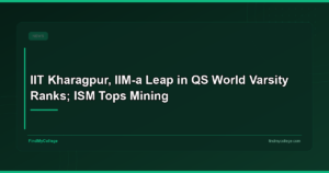 IIT Kharagpur, IIM-A leap in QS world varsity ranks; ISM tops mining