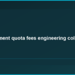 Management Quota Fees Engineering Colleges