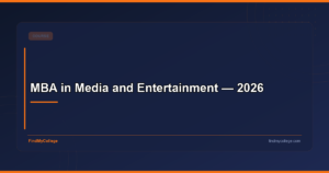 MBA in Media and Entertainment — 2026
