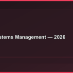 MBA Systems Management — 2026
