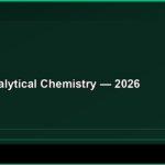 MSC Analytical Chemistry — 2026