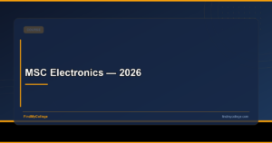 MSC Electronics — 2026