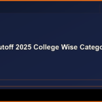 NEET Cutoff 2025 College Wise Category List — 2026