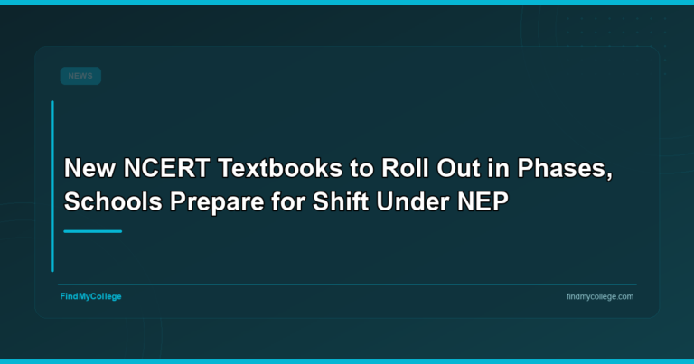 New NCERT textbooks to roll out in phases, schools prepare for shift under NEP