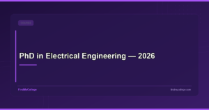 PhD in Electrical Engineering — 2026