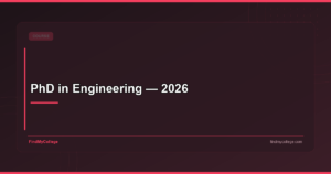 PhD in Engineering — 2026