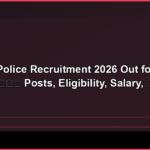 Punjab Police Recruitment 2026 Out For 3298 ਕਾਂਸਟੇਬਲ Posts, Eligibility, Salary, ਸਿਲੇਬਸ