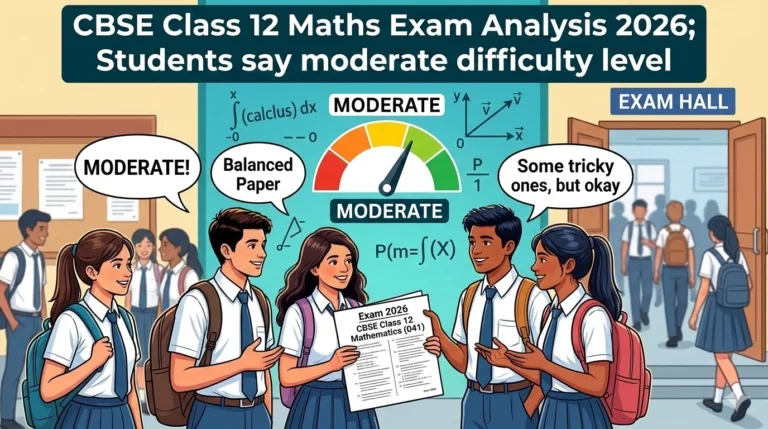 CBSE Class 12 Maths Exam Analysis 2026