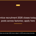 YIL Apprentice Recruitment 2026 Closes Today for 3,979 Posts Across Factories; Apply Here