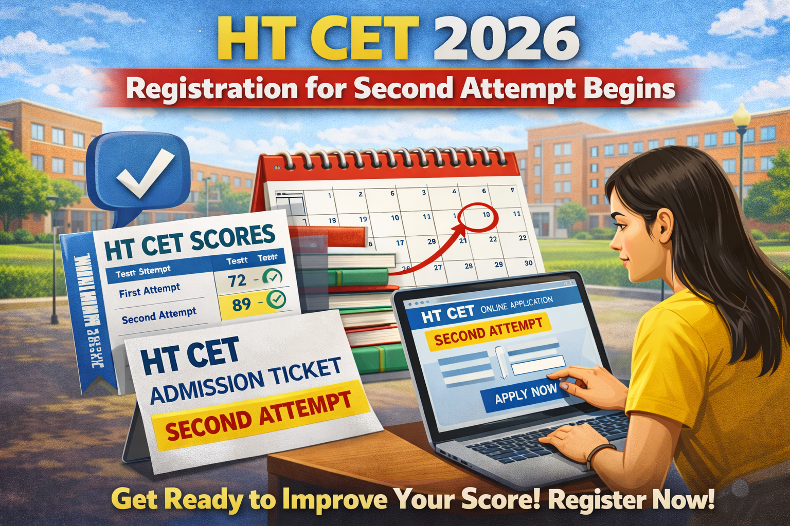 MHT CET 2026 Registration for Second Attempt Begins